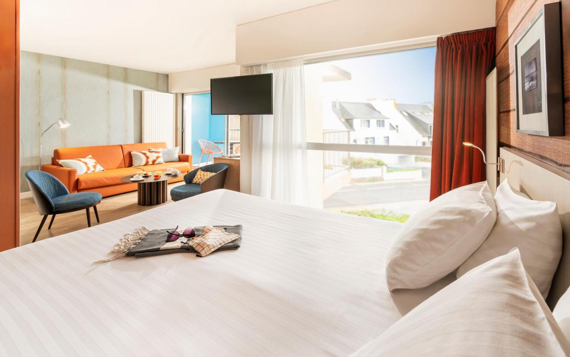 Hotel Valdys Thalasso & Spa - Beau Rivage Roscoff Exterior foto